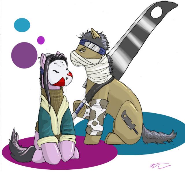 Poníci - Haku & Zabuza